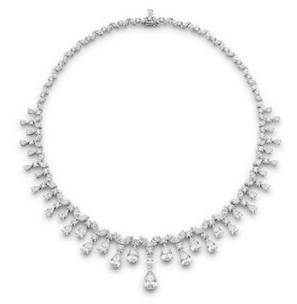 De Beers Assana Necklace 37.47 carats of diamonds in 18K White Gold