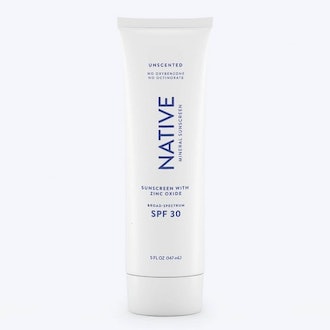Native Unscented Mineral Sunscreen - SPF 30
