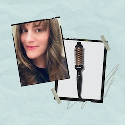 An honest review of the TikTok-viral Amika Blowout Babe thermal brush.