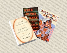 'Zero at the Bone,' 'Here in the Dark,' and 'Movements and Moments' are among the books recommended ...