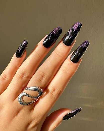 Dark galaxy nails.